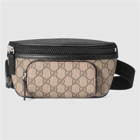 gucci marsupio scritta|Marsupio gg supreme .